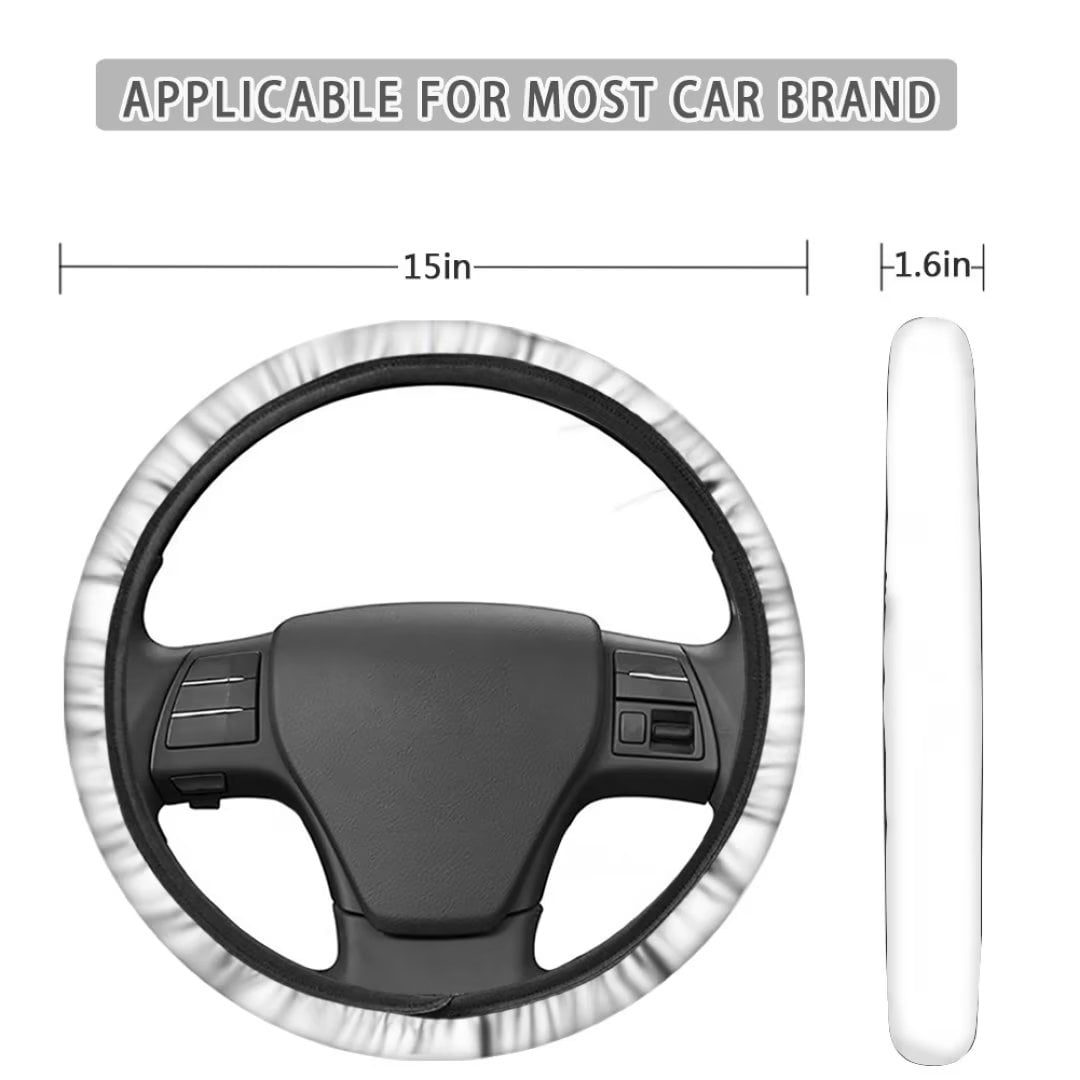 Renewold Purple Butterfly Car Seat Cover 12-pcs Full Set,Steering Wheel Cover+Armrest Cover+Seatbelt Pads+Coasters+Gear Shift Cover+Handbrake Cover Anti-Slip Auto Seat Cover Accessories for Sedan Van