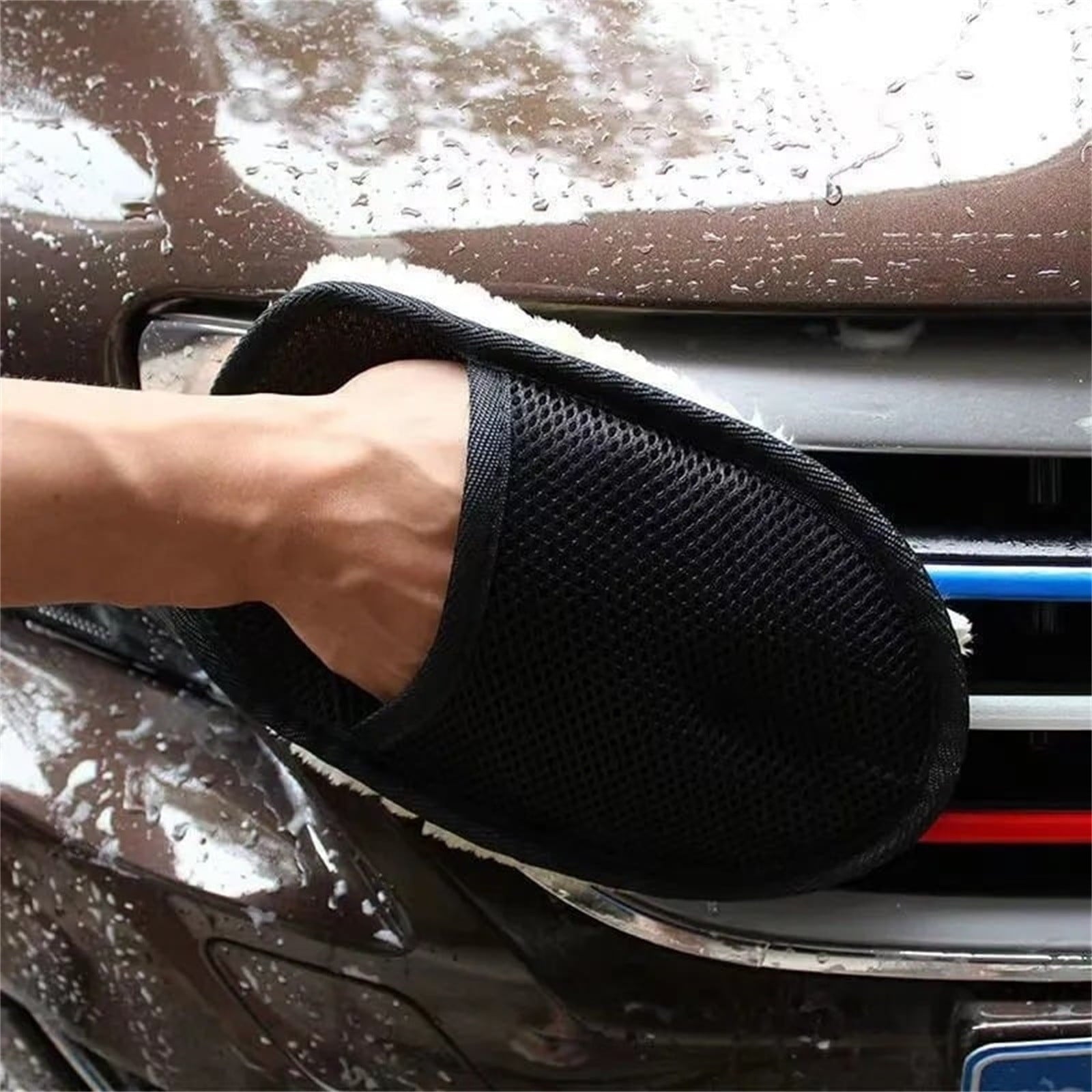 lulshou Special Soft Towel for Car Wash,Wool Car Wash Gloves,Cleaning Gloves Cleaning Supplies