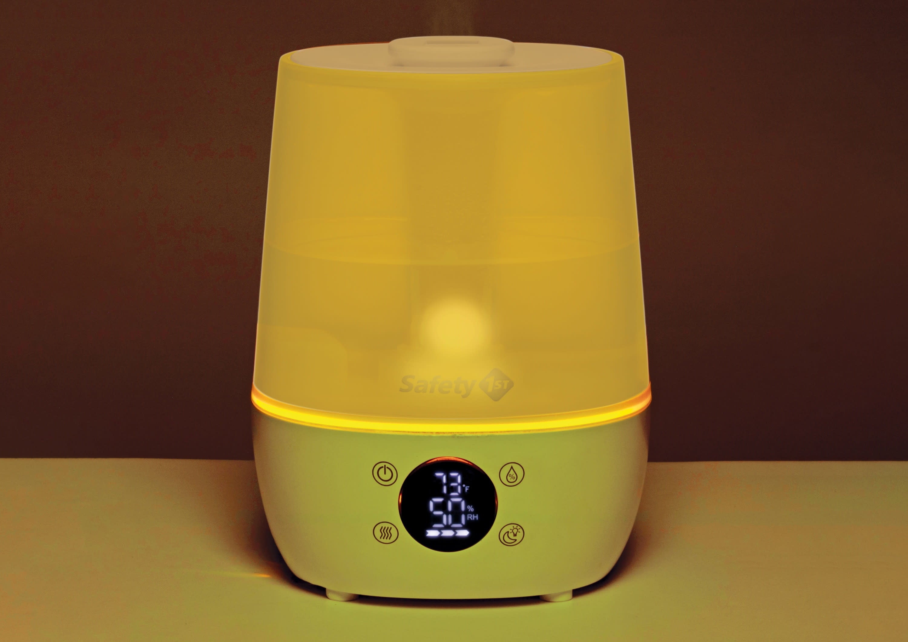 Safety 1st Humid Control Filter Free Cool Mist Humidifier, White