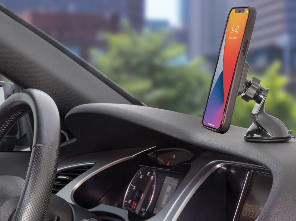 Scosche Magwsm-sp1 Magic Mount Magnetic Dash/Window Suction Mount for Mobile Devices Adjustable 360