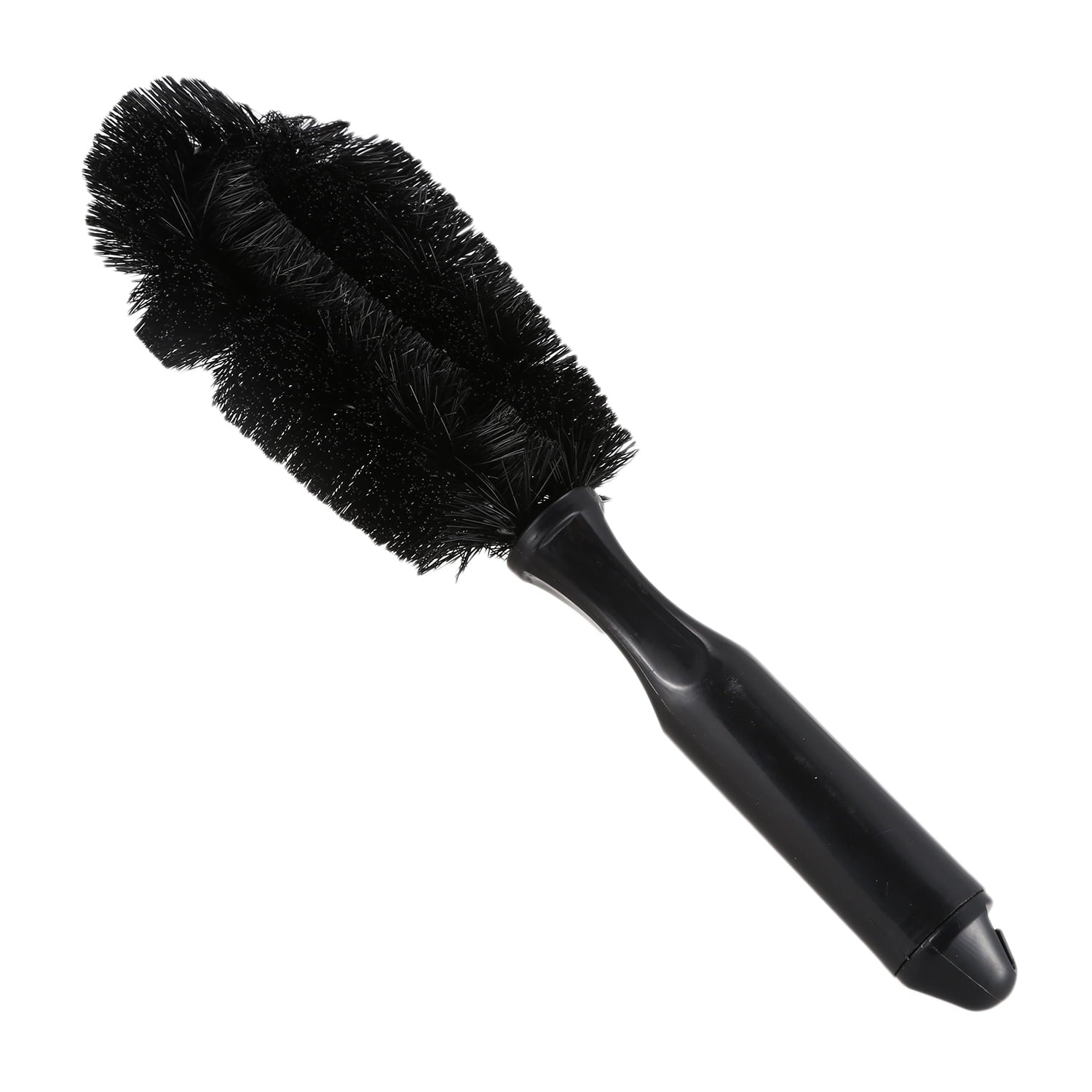 Black Car Auto Wheel Tire Rim Brush Wash Cleaning Tool 10.6" Long