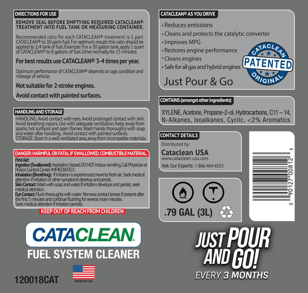 Mr Gasket 120018CAT Cataclean Fuel & Exhaust System Cleaner