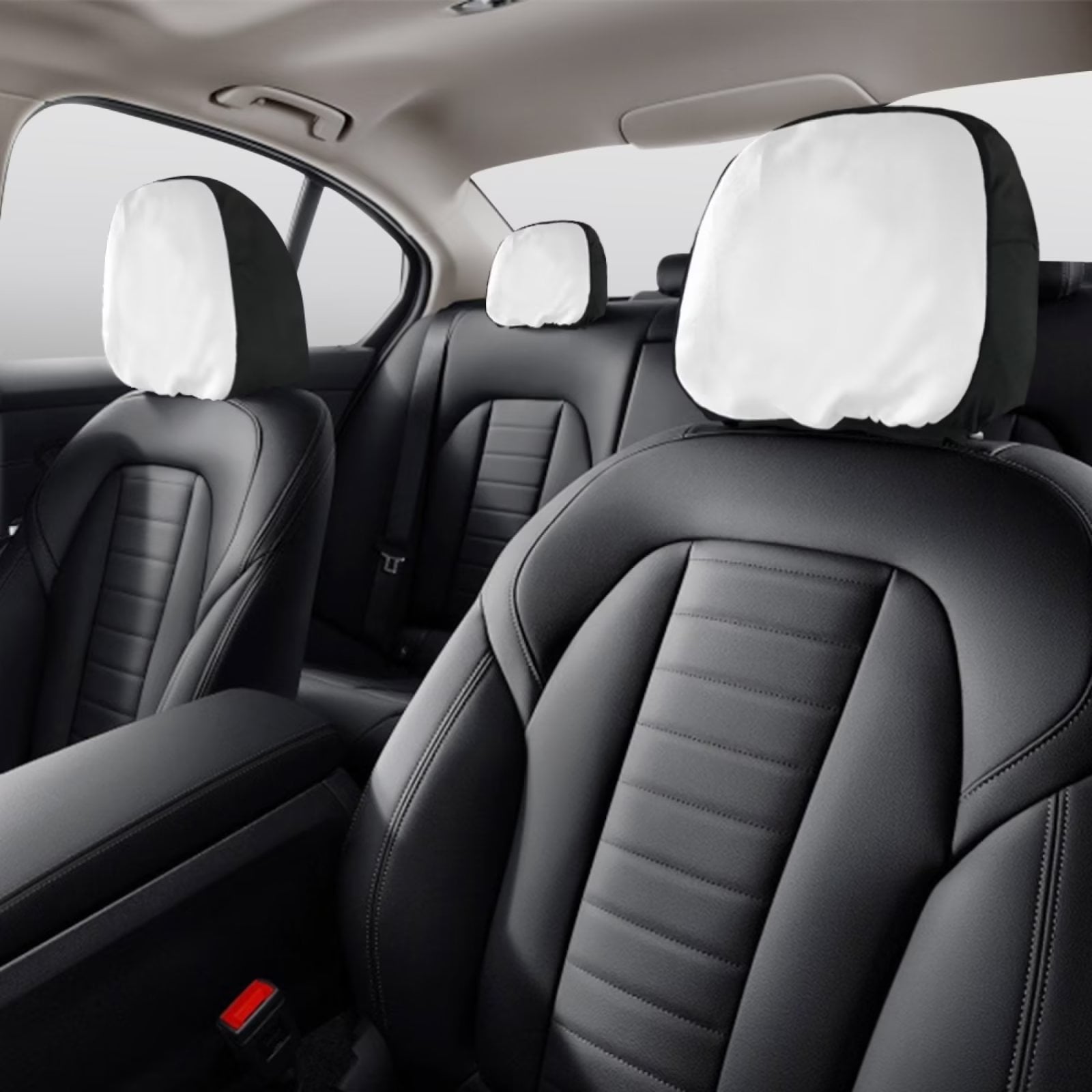 FKELYI Colorful Paw Car Seat Covers 11-in-1 Washable Automotive Car Seat Covers Accessories with Car Cup Coasters Gear Shift Cover&Handbrake Cover Steering Wheel Covers Car Headrest Cover