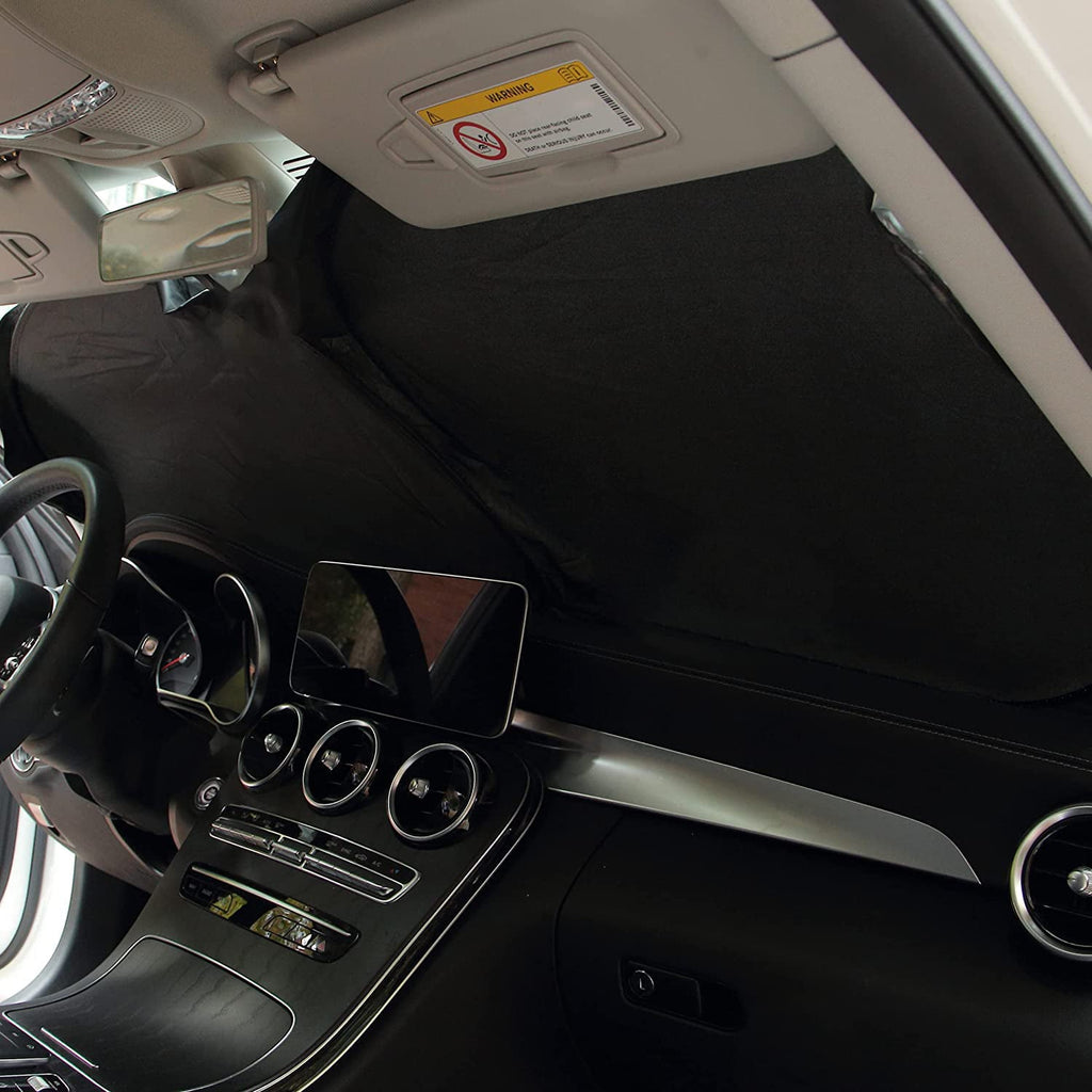 Mr. Pen- Windshield Sun Shade, 60” X 27.5”, UV Rays and Sun Heat Protection, Car Sun Shade Windshield, Sunshade for Car Windshield