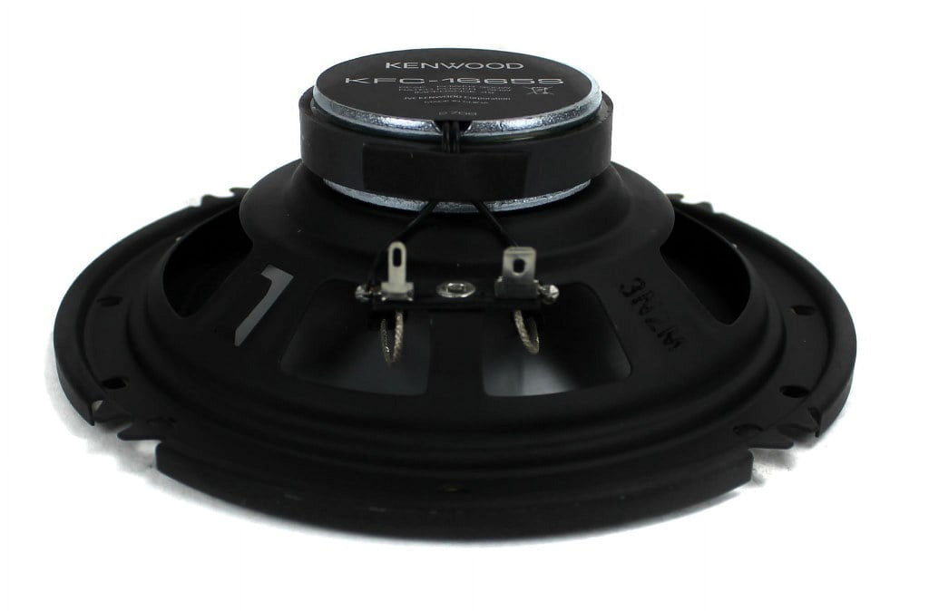 2) New Kenwood KFC-1665S 6.5" 300 Watt 2-Way Car Audio Coaxial Speakers Stereo