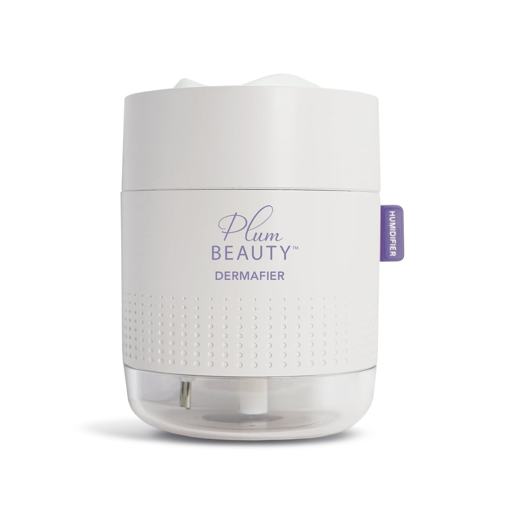 Plum Beauty, Skin Hydrating Portable Beauty Desktop Area Humidifier with Night Light