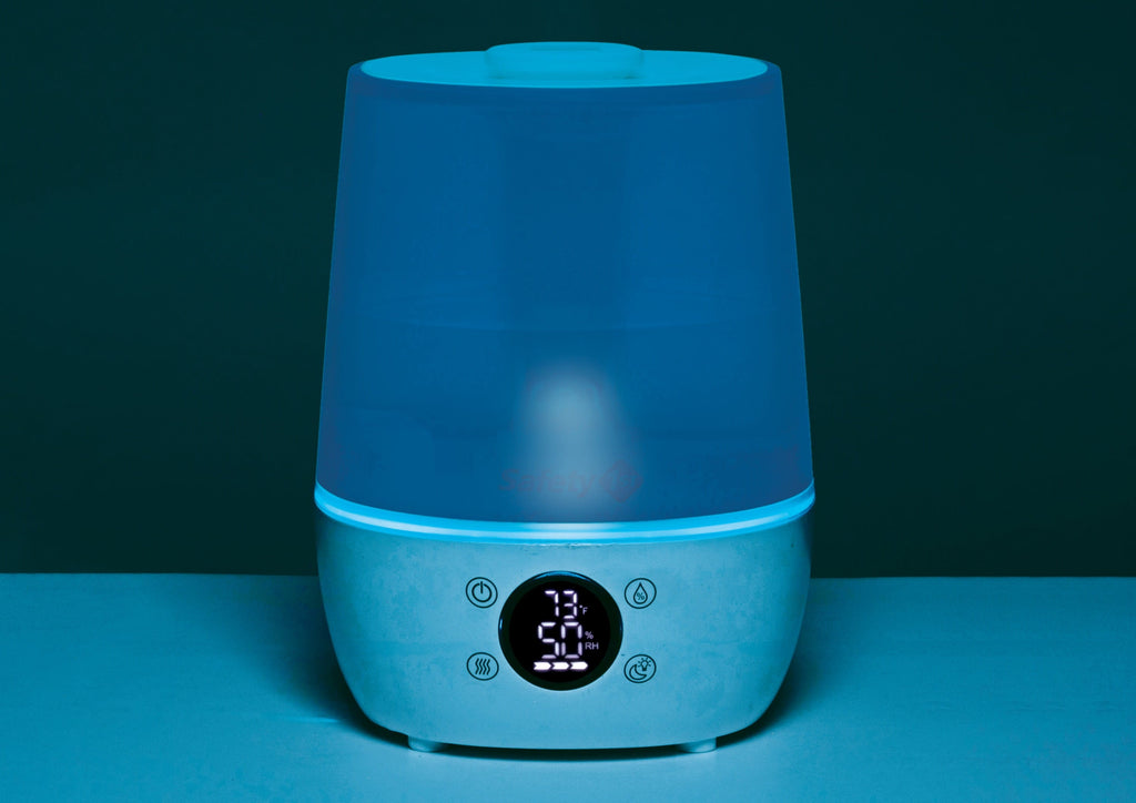 Safety 1st Humid Control Filter Free Cool Mist Humidifier, White