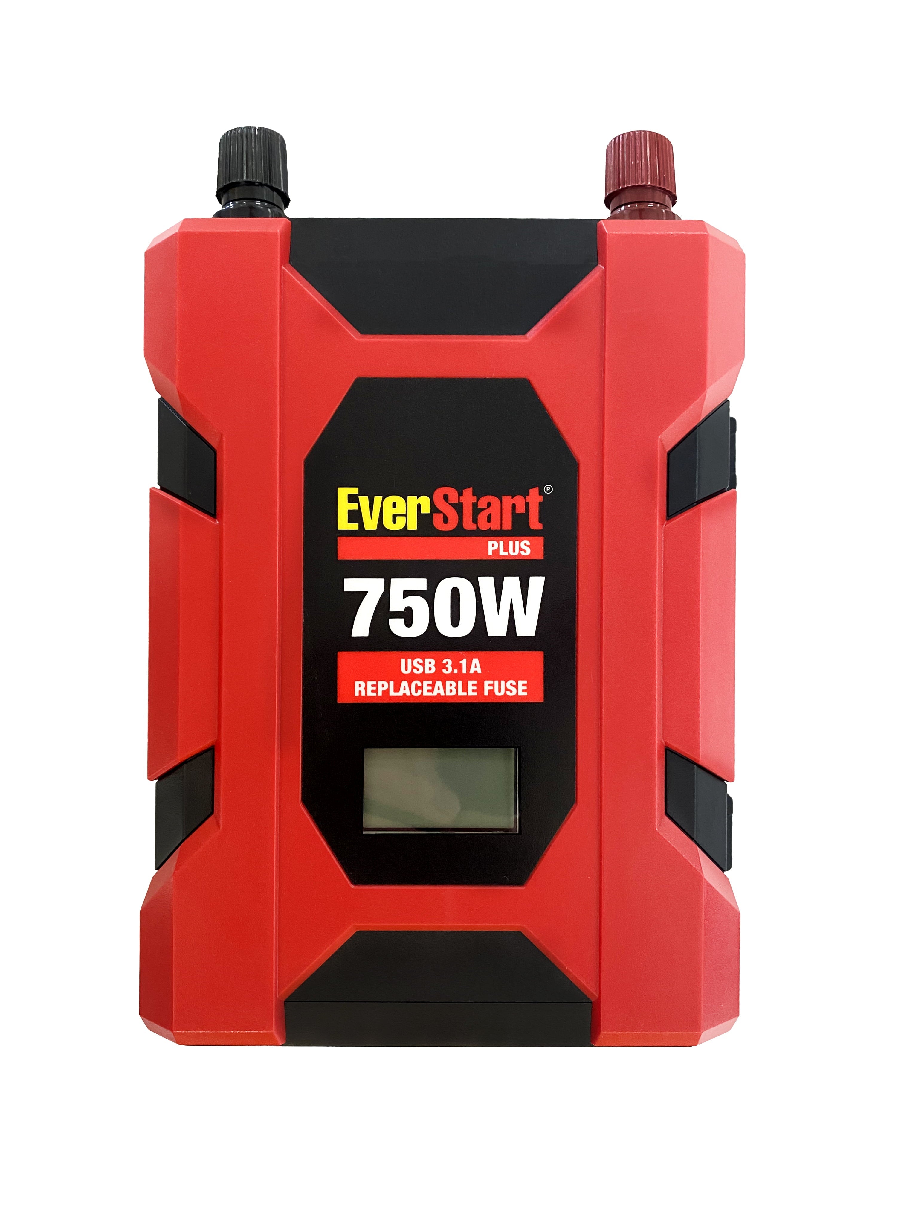 EverStart 750 Watts Portable Slim Inverter with Digital Display and Multiple USB and AC Ports
