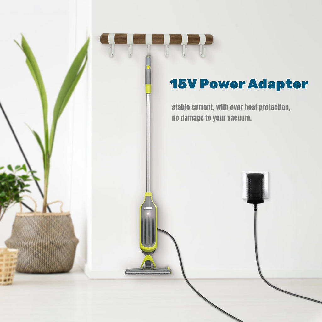 FITE ON Compatible AC Adapter Replacement for Shark DK12 VM200 VACMOP Cordless Hard Floor Vacuum Mop charger