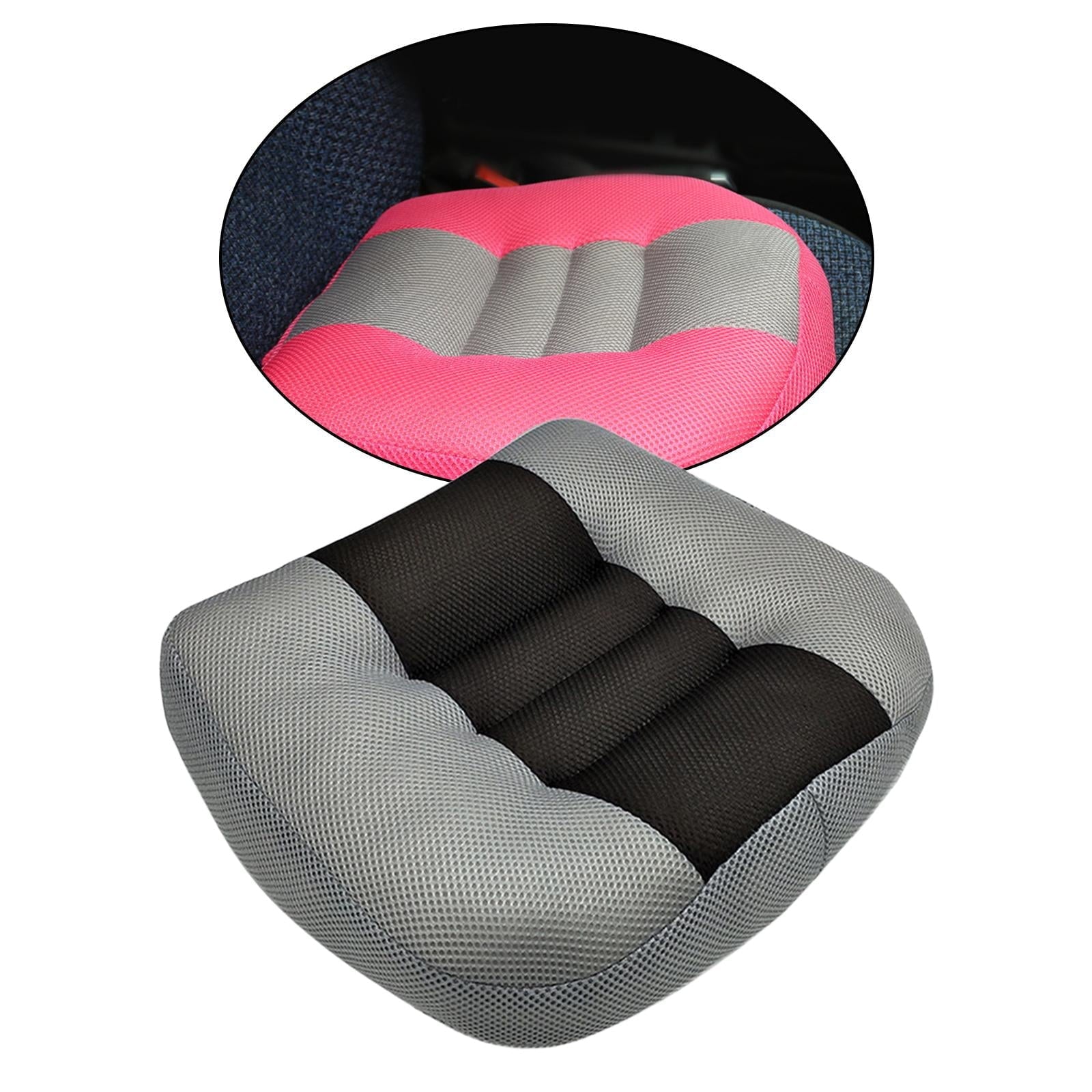 Car Seat Cushion Heightening Height Boost Mat, Car Seat Pad Angle Lift Grey