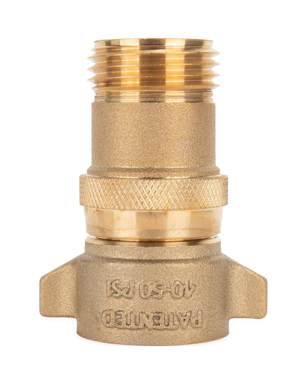 Camco Brass Water Pressure Regulator | Reduces Water Pressure to a Safe and Consistent 40-50 PSI | Protect Appliances and Prolong Equipment Life (40051)