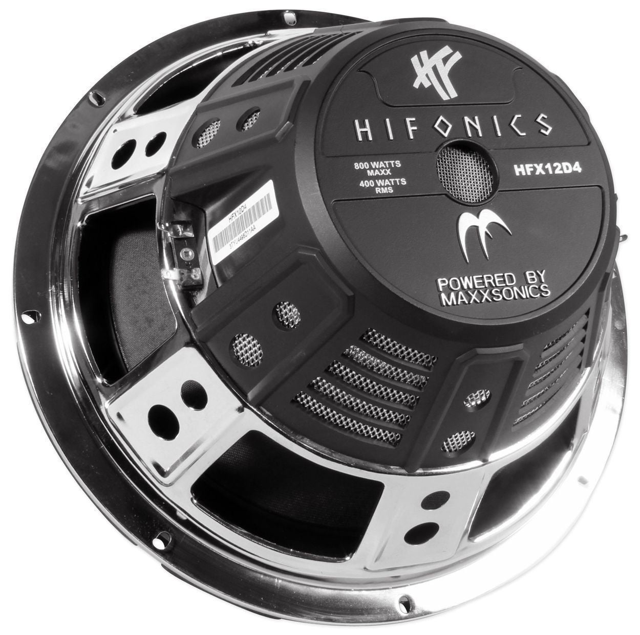Pair of Hifonics HFX12D4 HF Series 12" 800 Watt DVC 4 Ohm Car Subwoofers Bundle