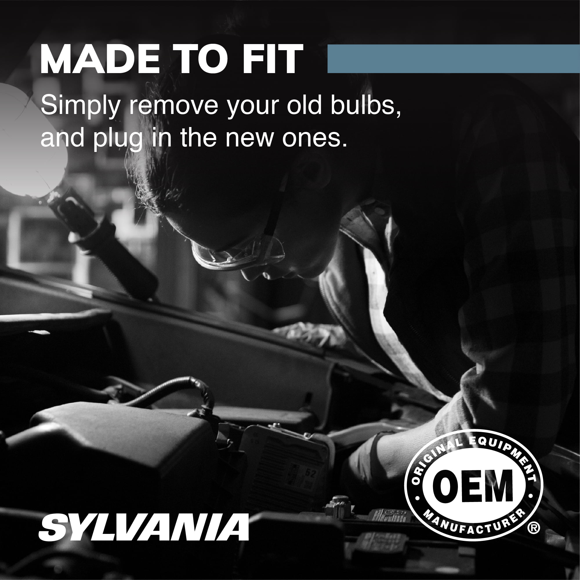 Sylvania 9145/H10 Basic Auto Halogen Fog Bulb, Pack of 1.