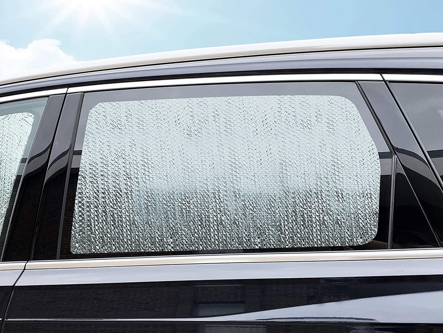 Side Window Rear Seat 2nd Row Sunshades for 2017-2023 Jeep Compass SUV (Set of 2)