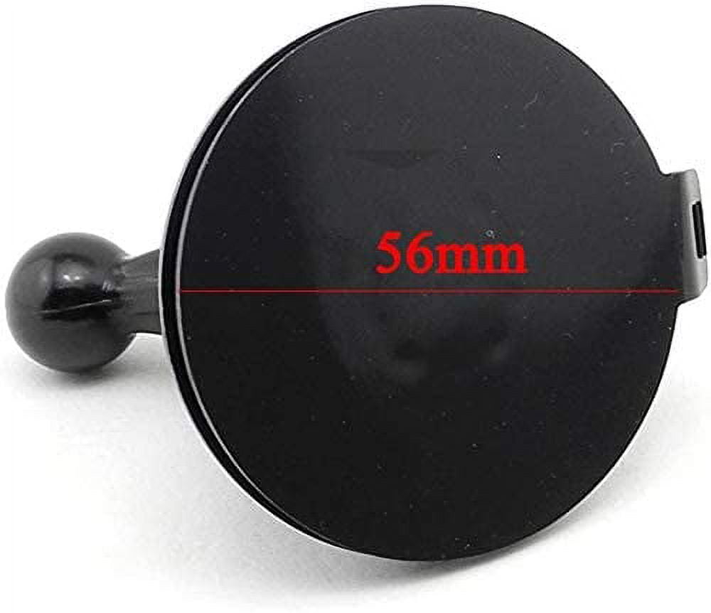 iSaddle CH-159 Mini Suction Cup Mount Holder for Garmin GPS Nuvi Drive Drivesmart Series with 17mm Swivel Ball Mounting Pattern