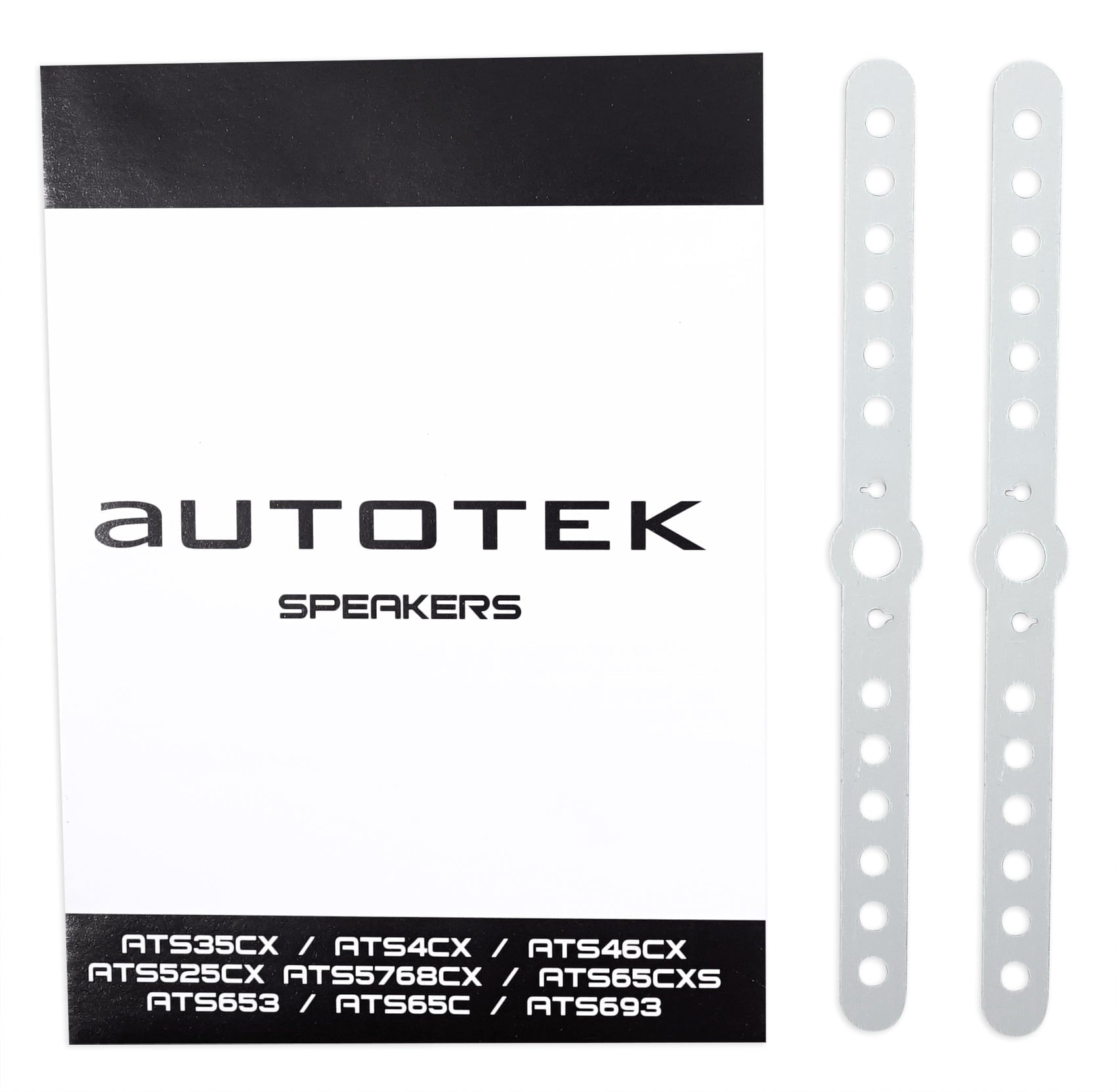 Pair AUTOTEK ATS65C 6.5" 600w Component Speakers+Pair ATS693 6x9" 800w Speakers
