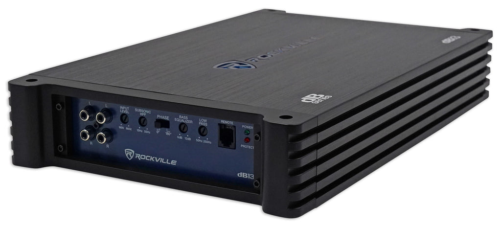 Memphis Audio PRXE12D2 1200w Dual 12" Subwoofers+Enclosure Box+Amplifier+Amp Kit