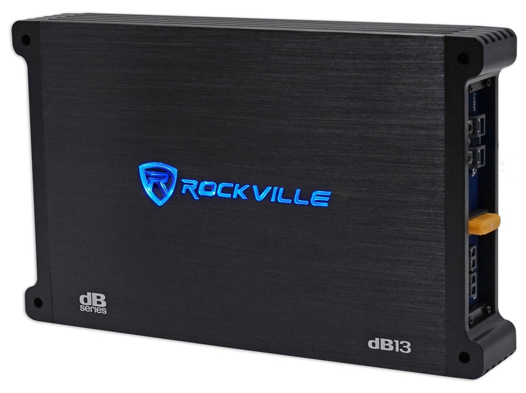 Memphis Audio PRXE12D2 1200w Dual 12" Subwoofers+Enclosure Box+Amplifier+Amp Kit