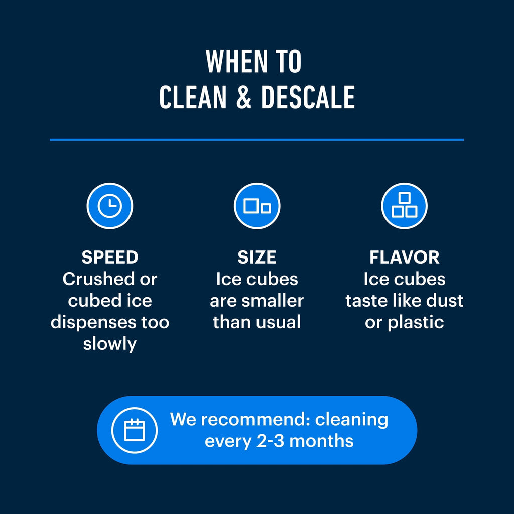 Essential Values 3-Pack Ice Machine Cleaner and Descaler,16 fl oz Compatible Ice Maker & Nickel Safe Descaler