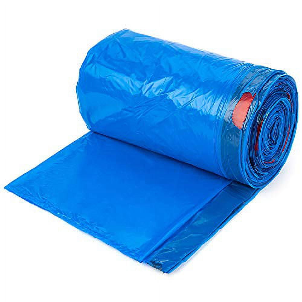Ultrasac - Drawstring Recycling Bags, 33 Gallon, .9 Mil, 33" x 38", Blue, 45 Count