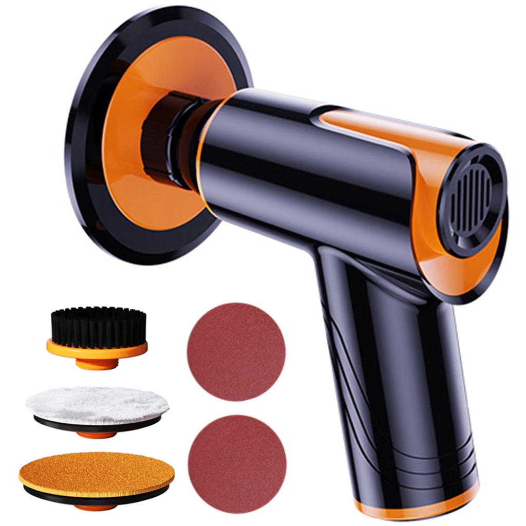 Harupink Cordless Car Buffer Polisher Kit , 2000mAh, Polishing Pads for Removing Car Scratch, Polishing Car/Home Appliance/Ceramic/Boat Detailing