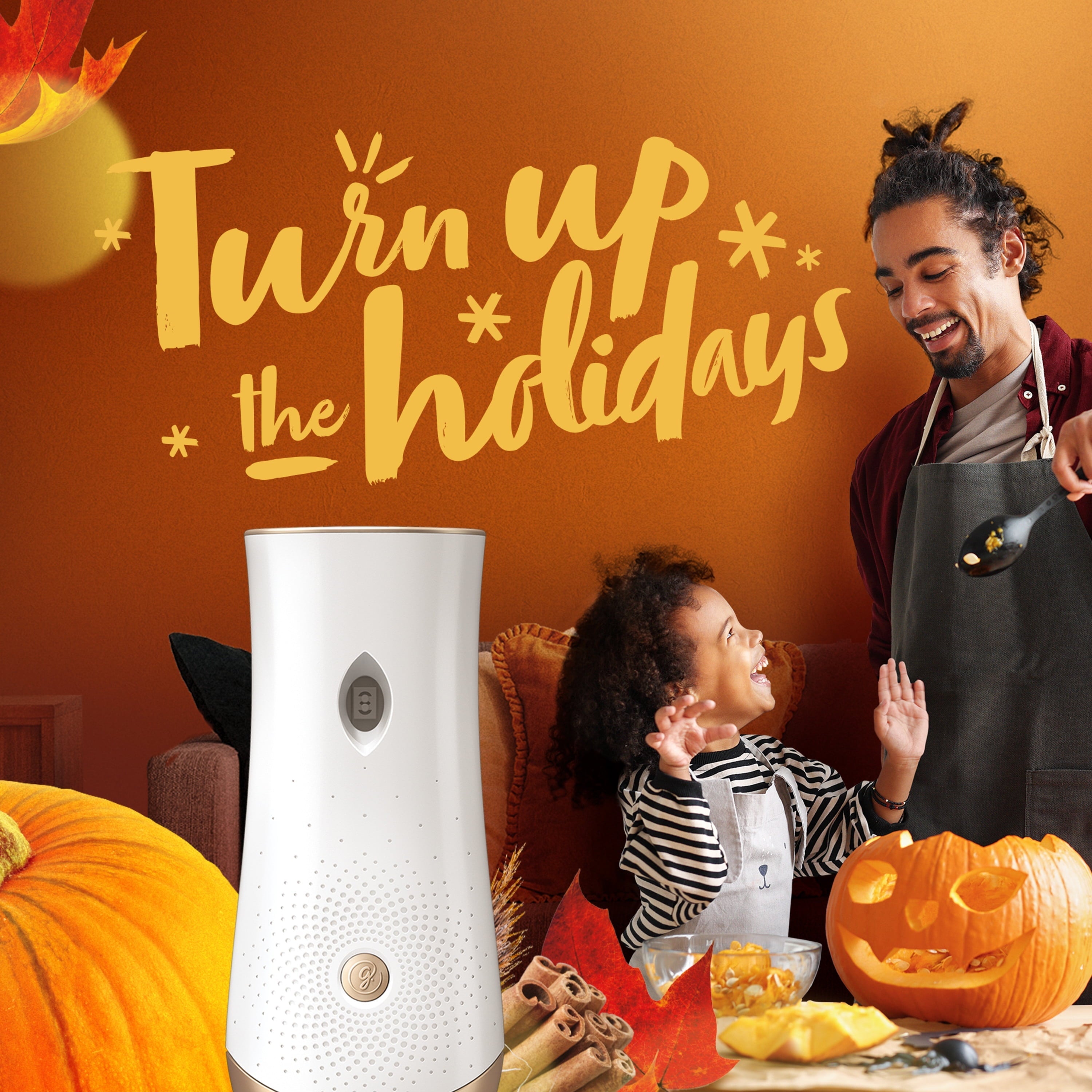 Glade Automatic Spray Refill, Air Freshener, Autumn Spiced Apple, 2 Refills, 6.2 oz Each