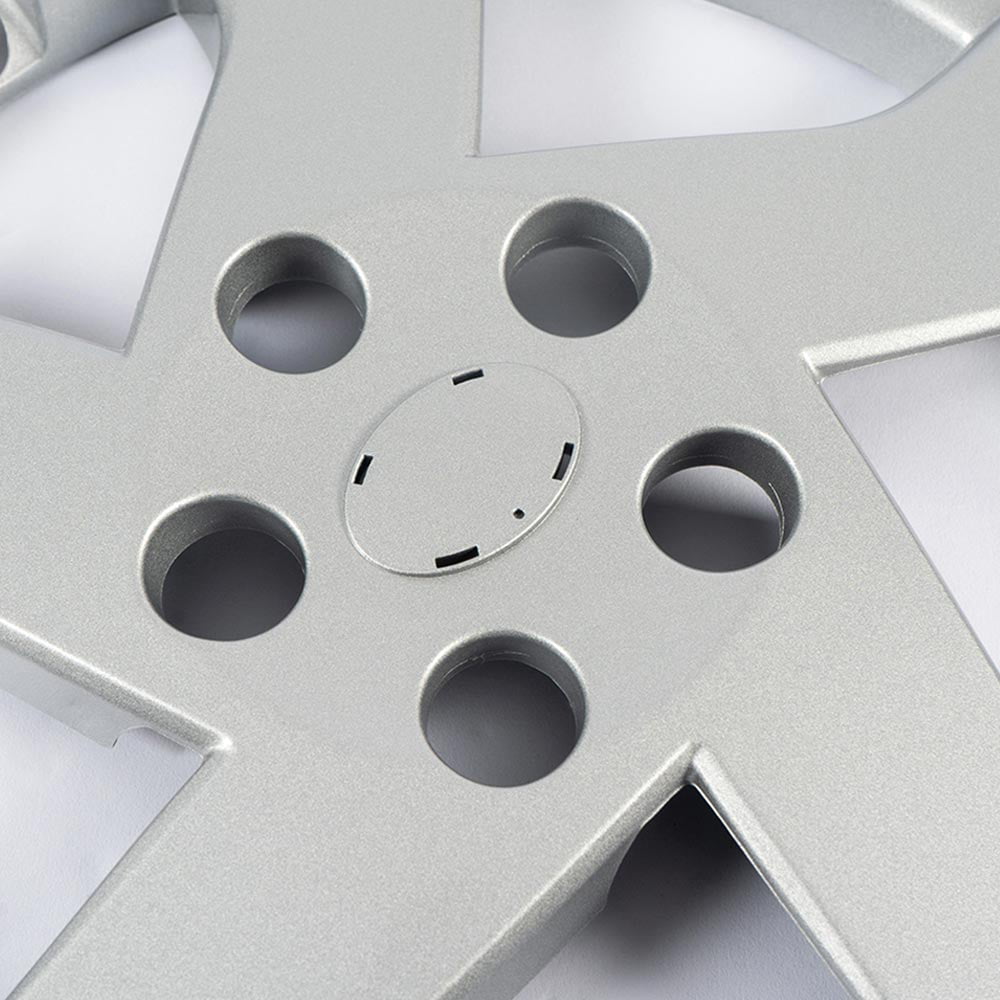 CROSSDESIGN Hubcaps Wheel Cover 15 inch Fit for 2010-2011 Toyota Prius Auto Tire Replacement Exterior Cap 4pcs