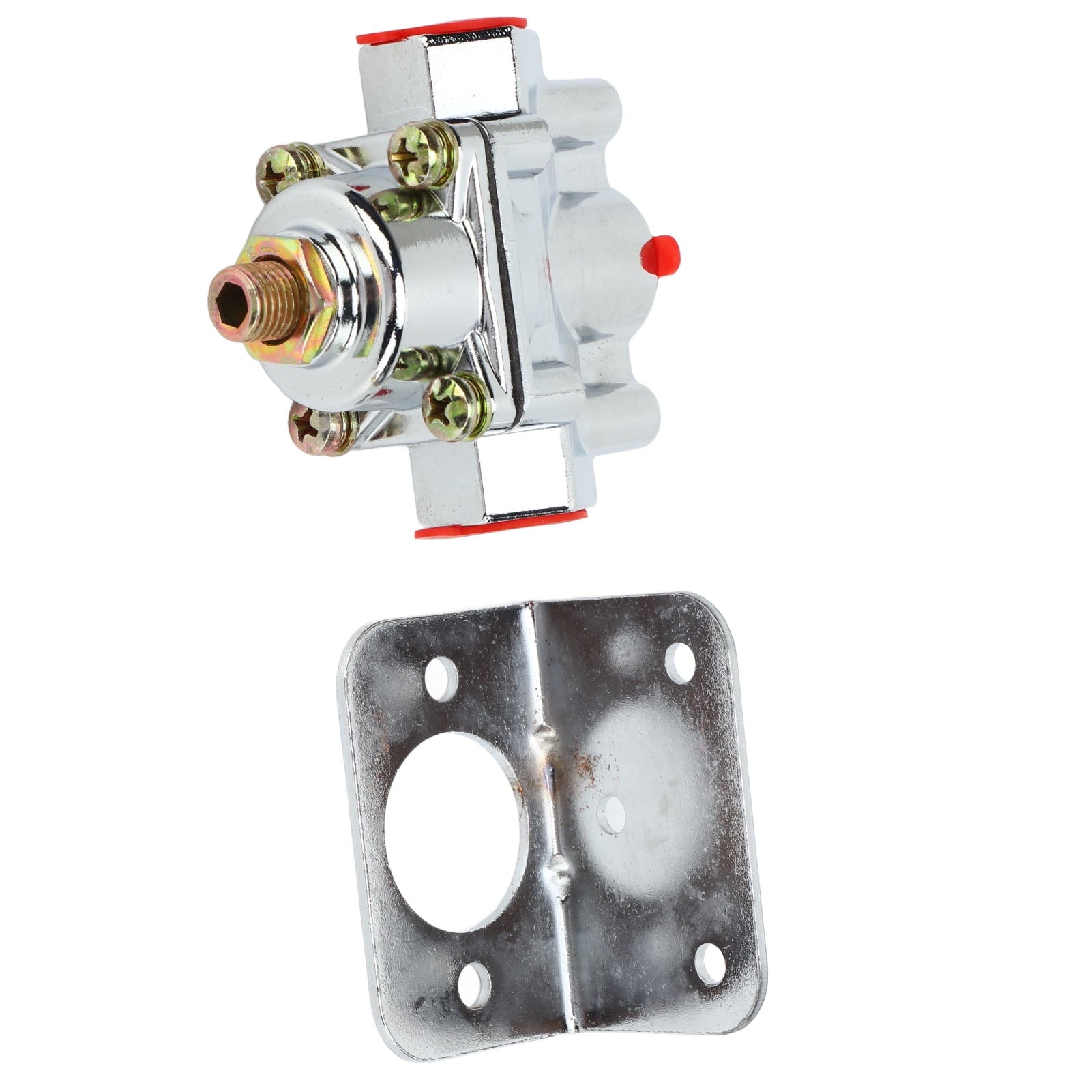 Fuel Pressure Regulator Set, High Strength Solid Stable Performance 1-4 PSI Rustproof Carb Part 12-804  For Holley