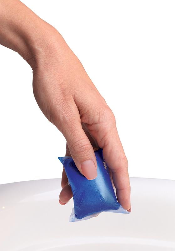 Walex Porta-Pak Holding Tank Deodorizer Drop-Ins | Fresh Scent Fragrance | Blue | 10-Pack
