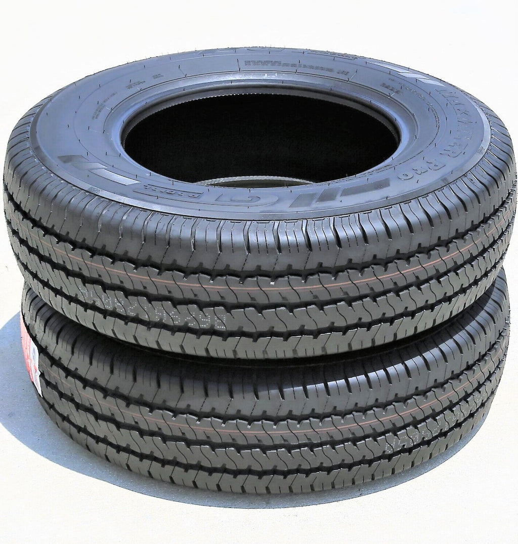 Set of 4 (FOUR) GT Radial Maxmiler Pro 235/65R16 Load E 10 Ply Commercial Tires