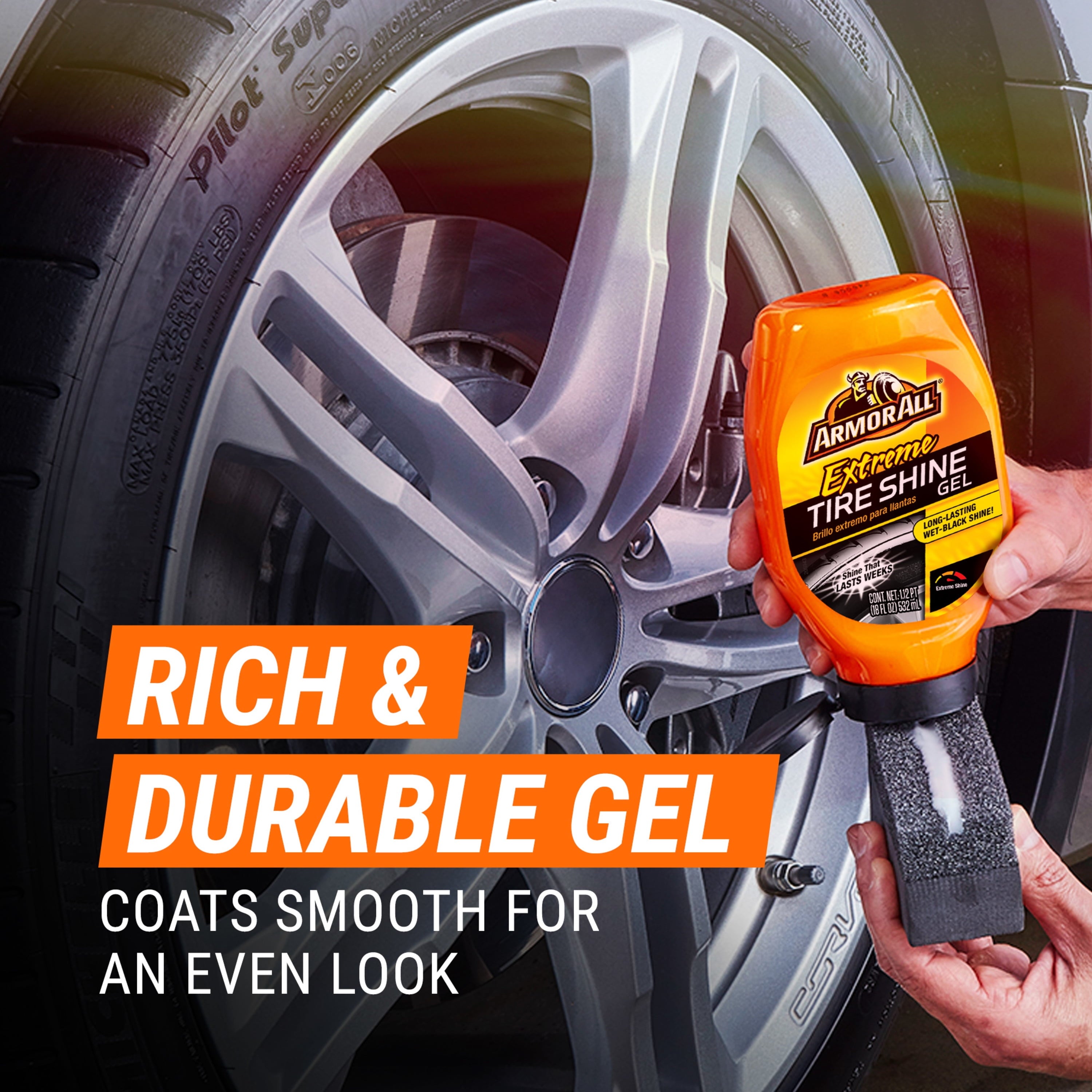 Armor All Extreme Tire Shine Gel - 18 FL OZ