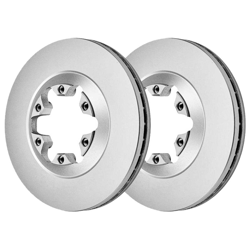 AutoShack Front Brake Rotors and Ceramic Pads Kit Driver and Passenger Side Replacement for 2004-2008 Chevrolet Colorado 2004-2008 GMC Canyon 2006 Isuzu i-280 i-350 2007-2008 i-290 i-370 3.7L 4WD RWD