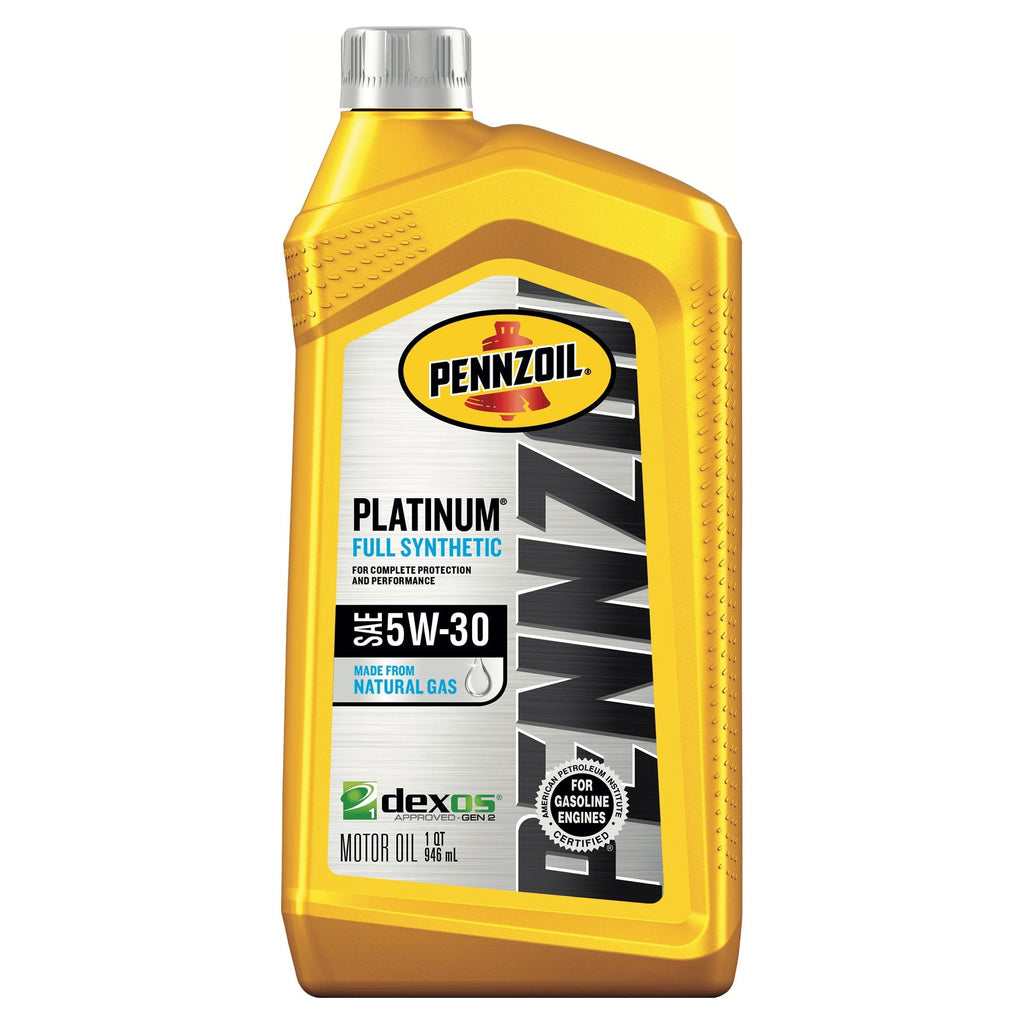 Pennzoil Platinum Full Synthetic Motor Oil SAE 5W-30, 1 Quart