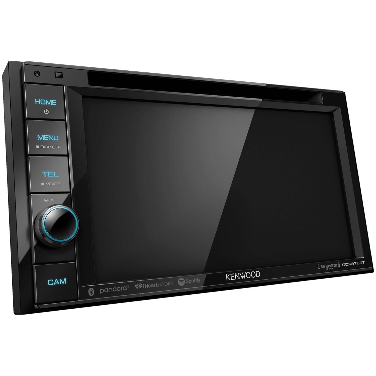 Kenwood DDX376BT 6.2" Double DIN In-Dash DVD Receiver with Bluetooth and SiriusXM Ready