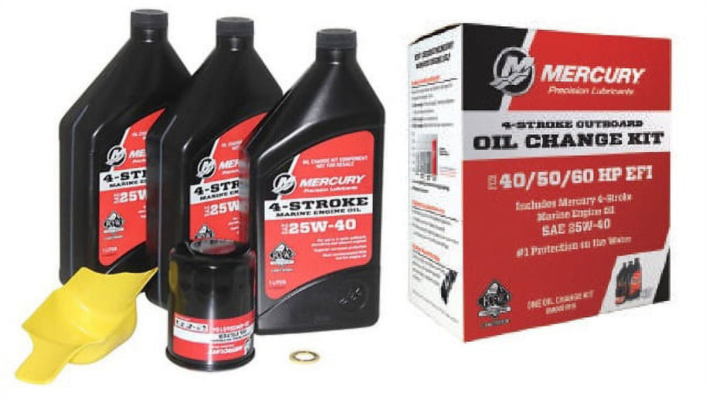 8M0081916 Mercury Marine Oil Change Kit 40/50/60HP EFI/390E