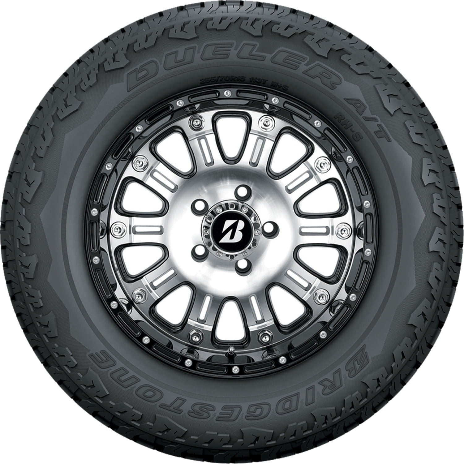Bridgestone Dueler A/T RH-S All Terrain 255/70R18 113T Light Truck Tire