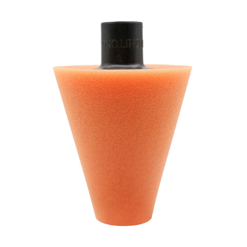 Ludlz Buffing Pads,Polishing Pad Kit, Polishing Wheel for Drill Car Wheel Tire Buffing Shank M14 Thread Polishing Sponge Cone Cleaning Tool