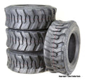 Set 4 New Super Guider Heavy Duty 10-16.5/12PR SKS1 Skid Steer Tire for Bobcat w/Rim Guard