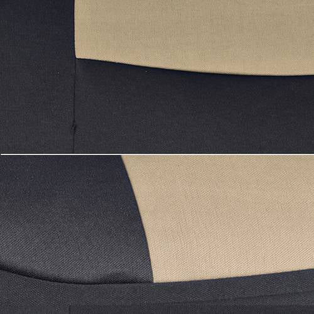 BDK Full Set of Deluxe Low Back Seat Covers, Universal Fit for Car, Truck, SUV or Van