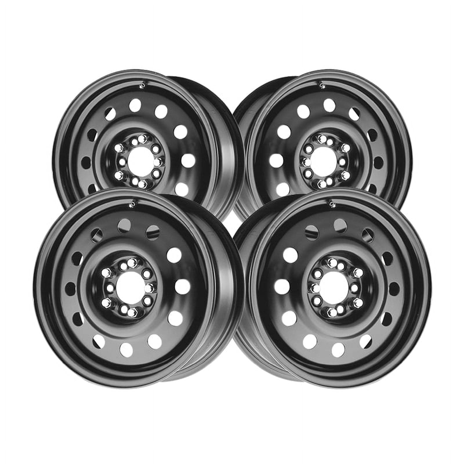 Pacer 60683B Fwd Black Mod 14X5.5 4X100/4X4.50 72.00 +35 Fits select: 1980-2002 HONDA ACCORD, 1983-2005 HONDA CIVIC