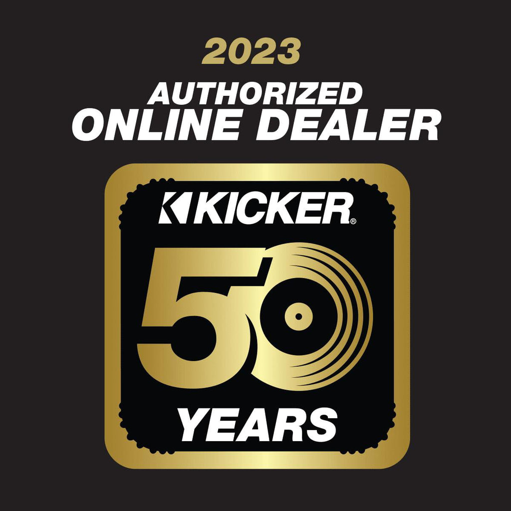 Kicker Hideaway Series 10 Inch Compact Powered Subwoofer with 180 Watt Amplifier