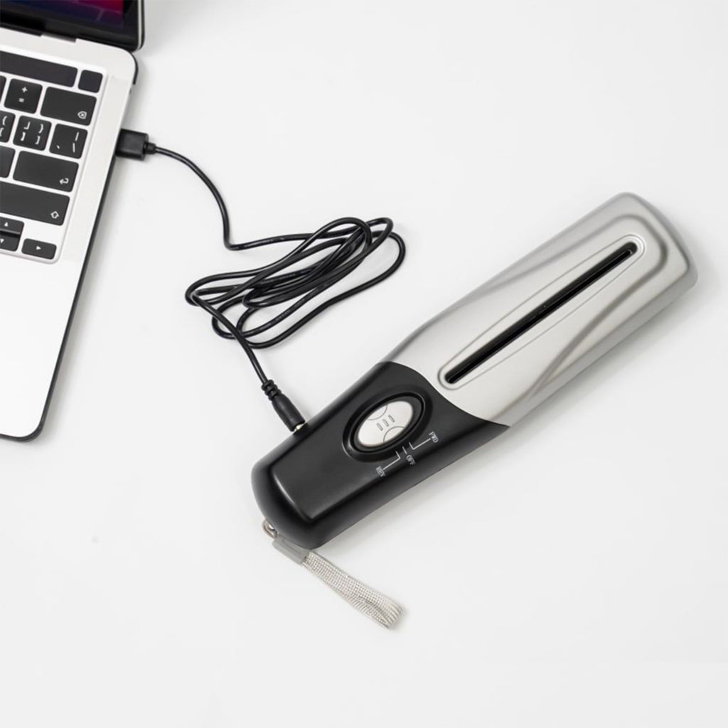 Kiplyki Wholesale Portable Paper Shredders Small Handheld USB Powered Stationery Office Home Cutting Machine Paper Documents Cutting Tool Shredders