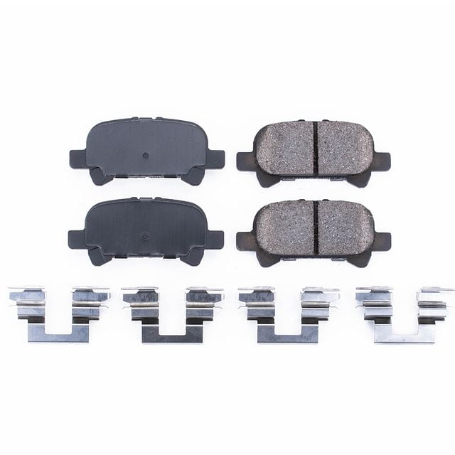 Power Stop Rear Z17 Evolution Ceramic Brake Pads with Hardware 17-828