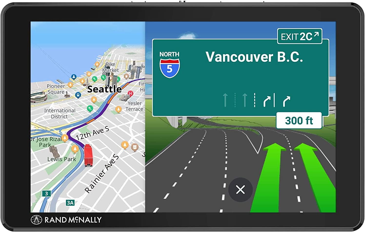 Restored Rand McNally TND 750 7" GPS Vehicle Navigation System (Refurbished)