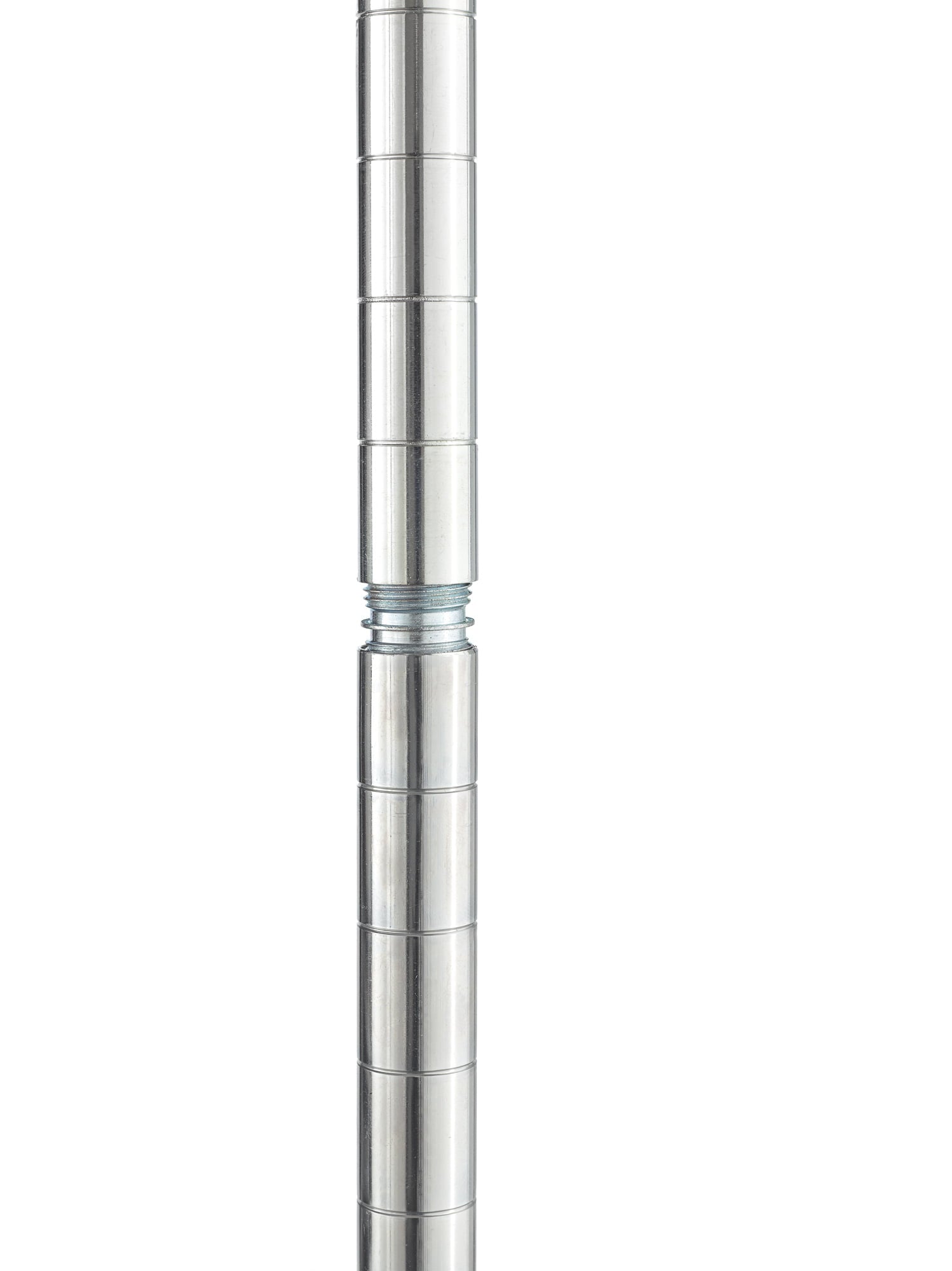 HSS Steel 71" Long Pole 1" pole diameter 1.2 mm Thickness Chrome 4-Pack, Hardware