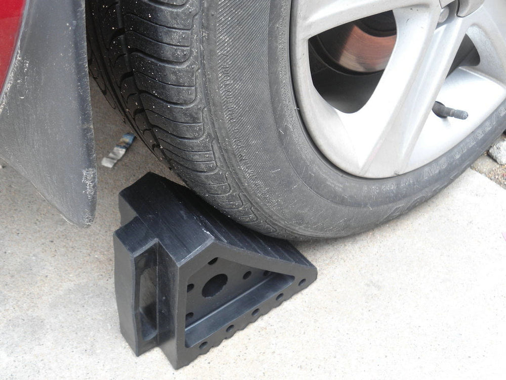 Hyper Tough Solid Rubber Wheel Chock