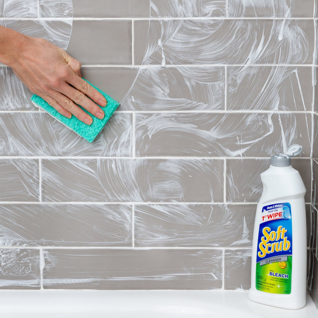 Soft Scrub Antibacterial Cleaner with Bleach Surface Cleanser, 24 Fluid Ounces