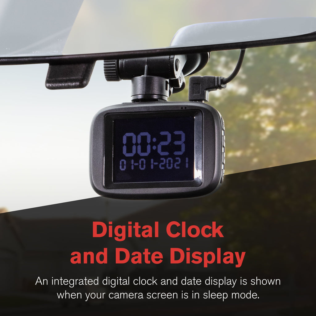 YADA 1080p Roadcam 120 Degree Wide Angle Lense, 2.2" LCD screen, G-Sensor Technology with Park and Record Mode, Loop Recording