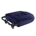 Adult Car Booster Seat Cushion, for Short Drivers People Office Chair Portable Comfortable Thickened Breathable Driving Auto Seat Pad ,Blue Style E