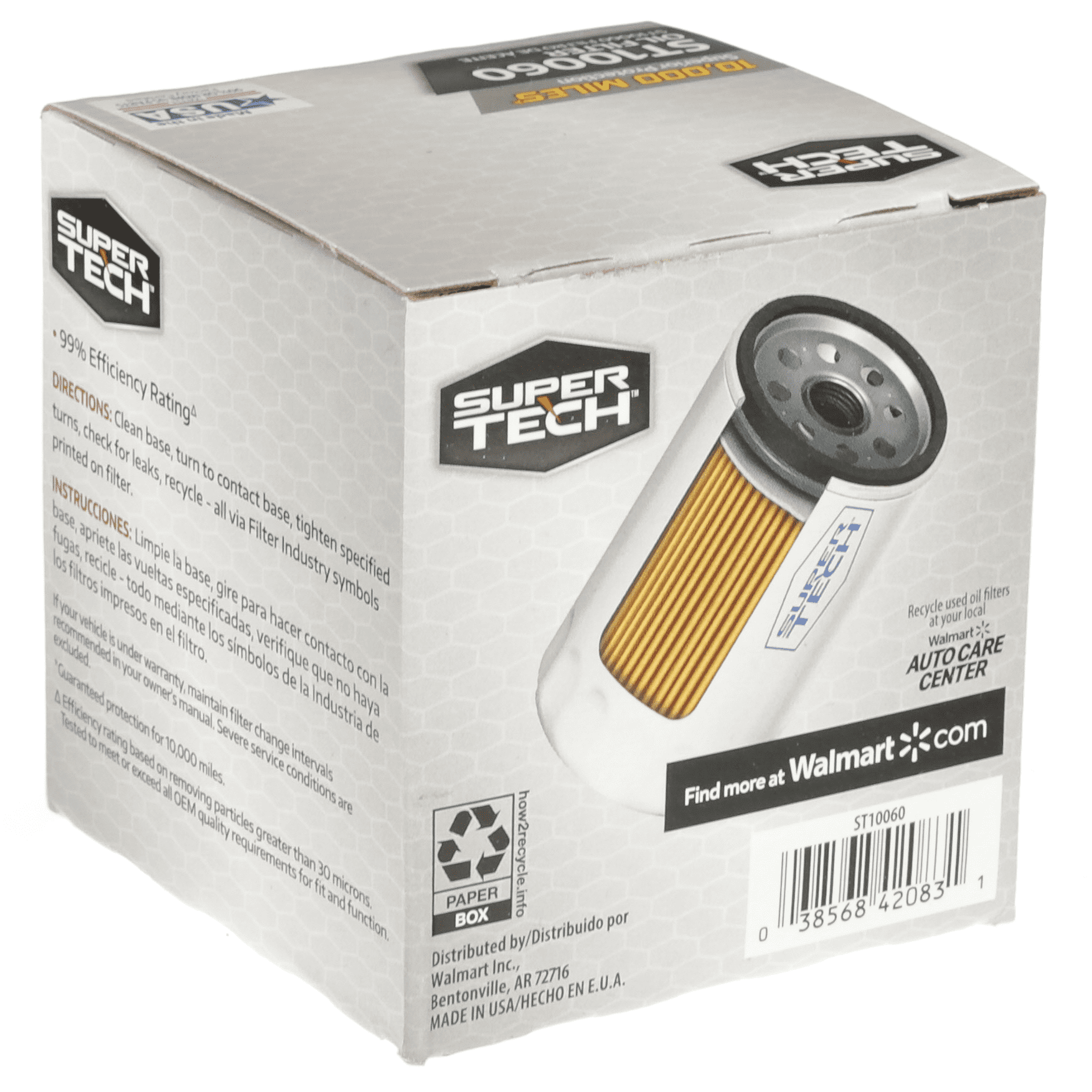 SuperTech ST10060 10K mile Oil Filter, Fits Buick, Cadillac, Chevrolet, GMC, Chrysler, Dodge and Jeep Vehicles Fits select: 2013-2023 RAM 1500, 2018-2020 CHEVROLET EQUINOX